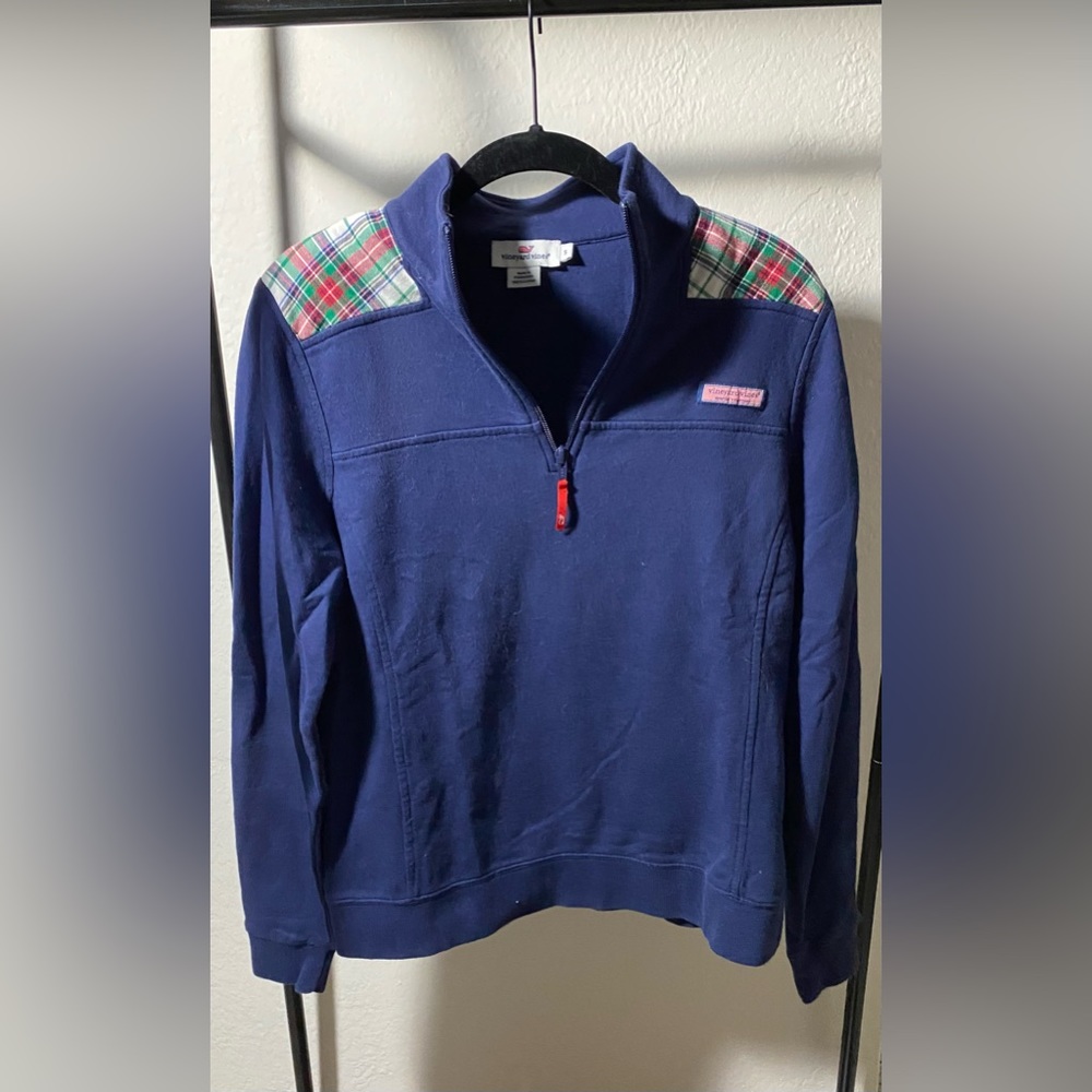 Vineyard Vines Shep Shirt Holiday Plaid, sz Small